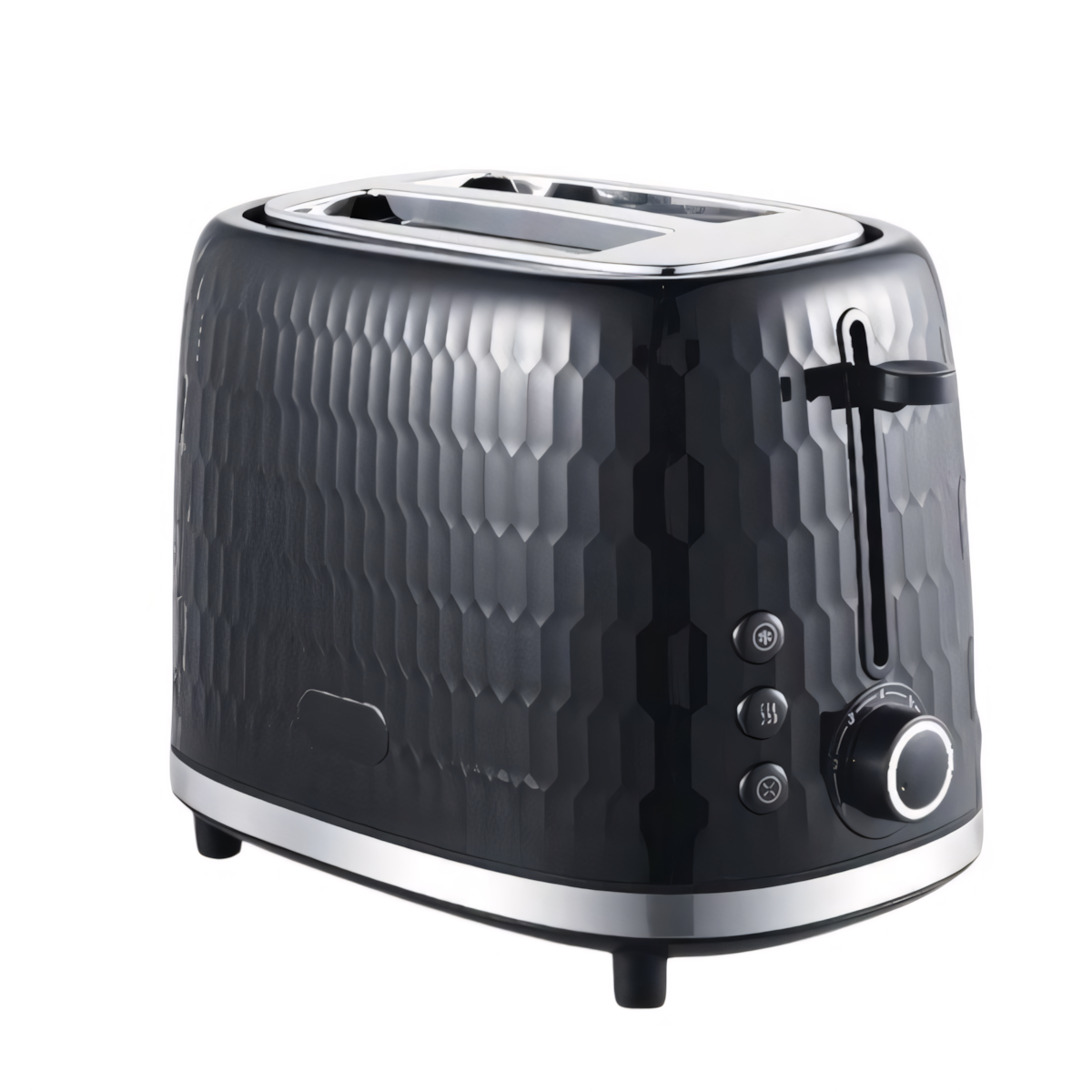 GRILLE PAIN MODERNE 2 fentes – petit-déjeuner rapide et croustillant