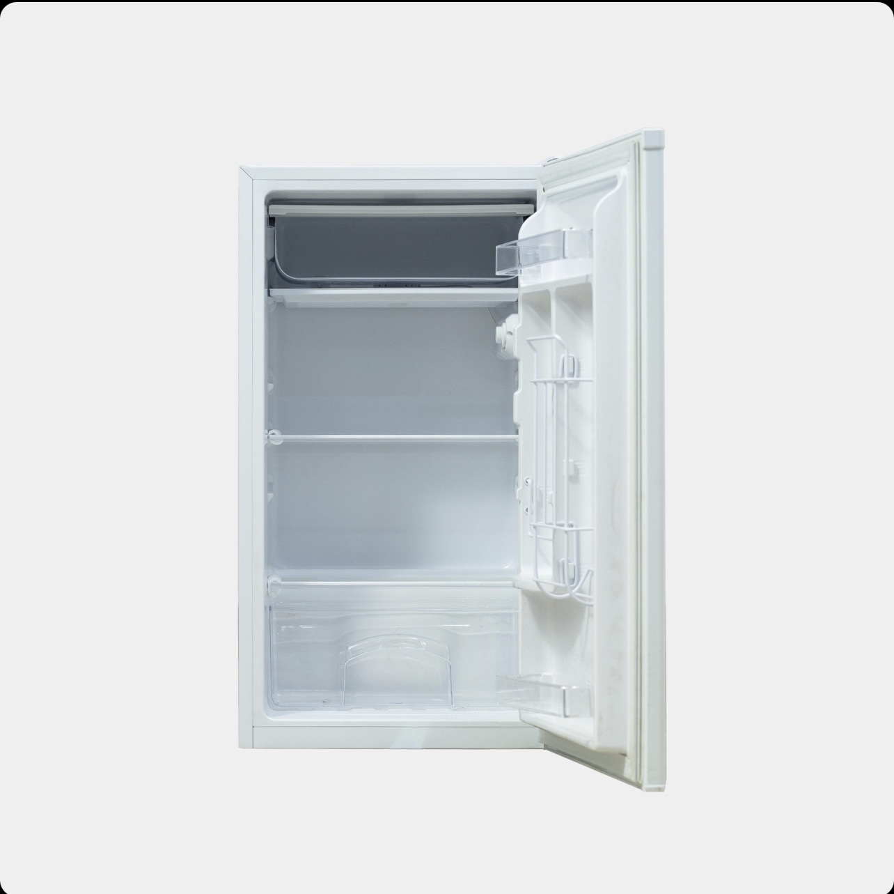 Réfrigérateur Bar 1 Porte A++ Blanc 90L 4 étagères 